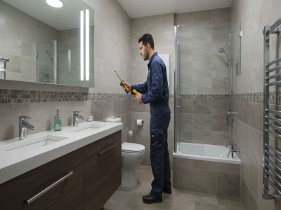 إصلاح تسربات الحمامات بالخبر